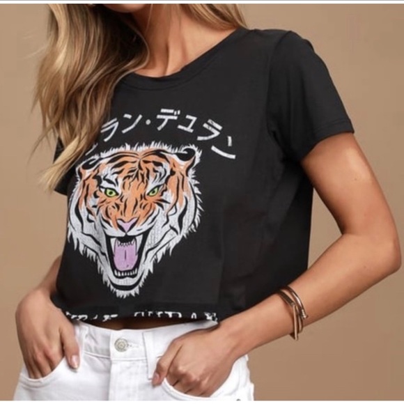 TIGER KING DURAN DURAN Graphic Band Tee Distressed - Picture 2 of 10